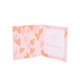 UK Greetings Mother's Day Card for Mum - Keepsake Heart Attachment Design