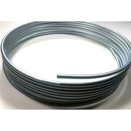 The Stop Shop 25 ft. Roll of Zinc Plated 5/16" Tubing - Fuel or Transmission