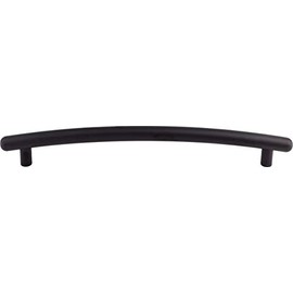 Top Knobs TK170BLK Curved Appliance Pull