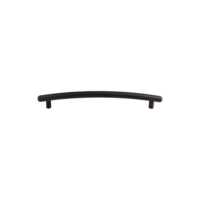Top Knobs TK170BLK Curved Appliance Pull