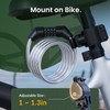 Titanker Bike Lock Cable, 4 Feet Bike Cable Lock Basic