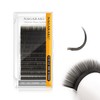 NAGARAKU Double Tips Flat Ellipse Eyelash Extensions Supplies 0.15 LC