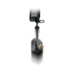 Secador inico de cabello Andis Fold-n-go de 1875 vatios, plateadonegro