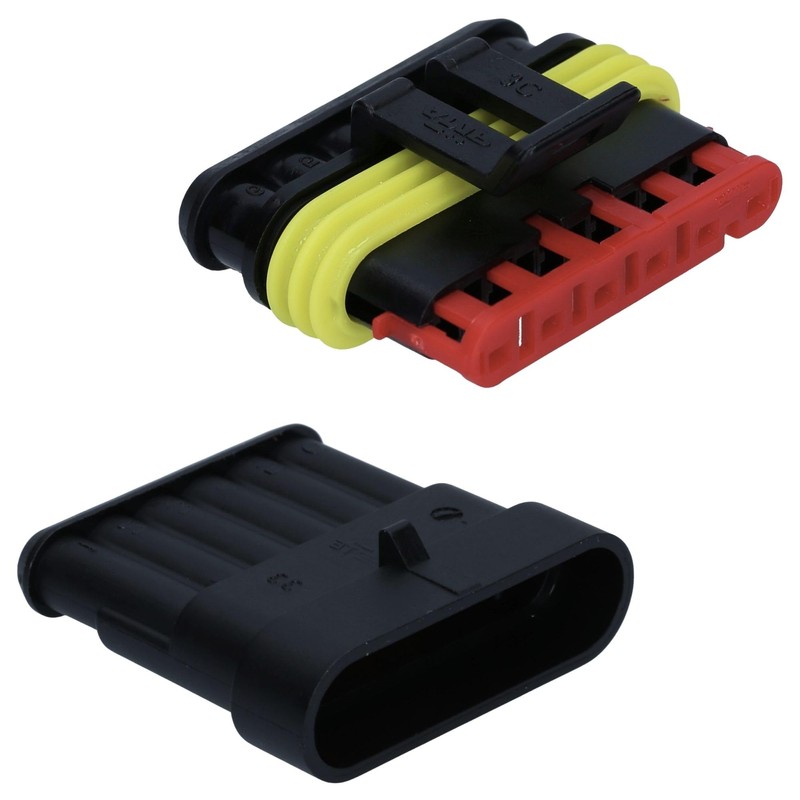 Kali – 1006 Amp Super Seal Set 6 Pin Waterproof