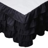Elegant Comfort Leila Collection Multi-Ruffle Bed Skirt, 1500 Thread Count