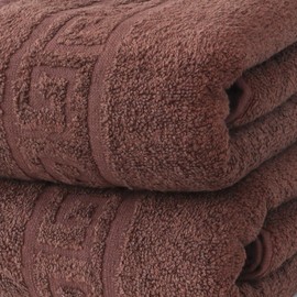 FLAROVAN Extra Large Bath Towels Sets Bathroom, Bath Sheets Oversized, Soft XL Luxury Bath Towels Large Cotton, Big Quick Dry Bath Towel Set for Shower Body 40 x 70 (Dark Brown)