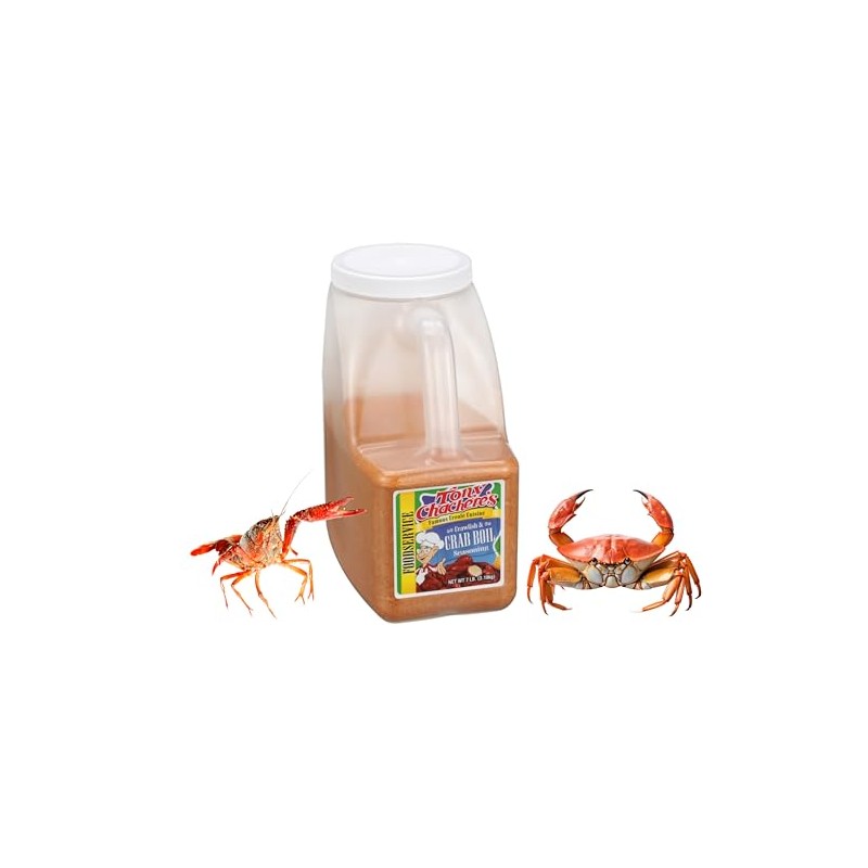 Tony Chachere Seafood Seasonings, Crawfish and Crab Boil, 7 Pound