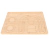 Bracelet Bead Board Jewelry Making Bracelet Measurement Board Bamboo Beading