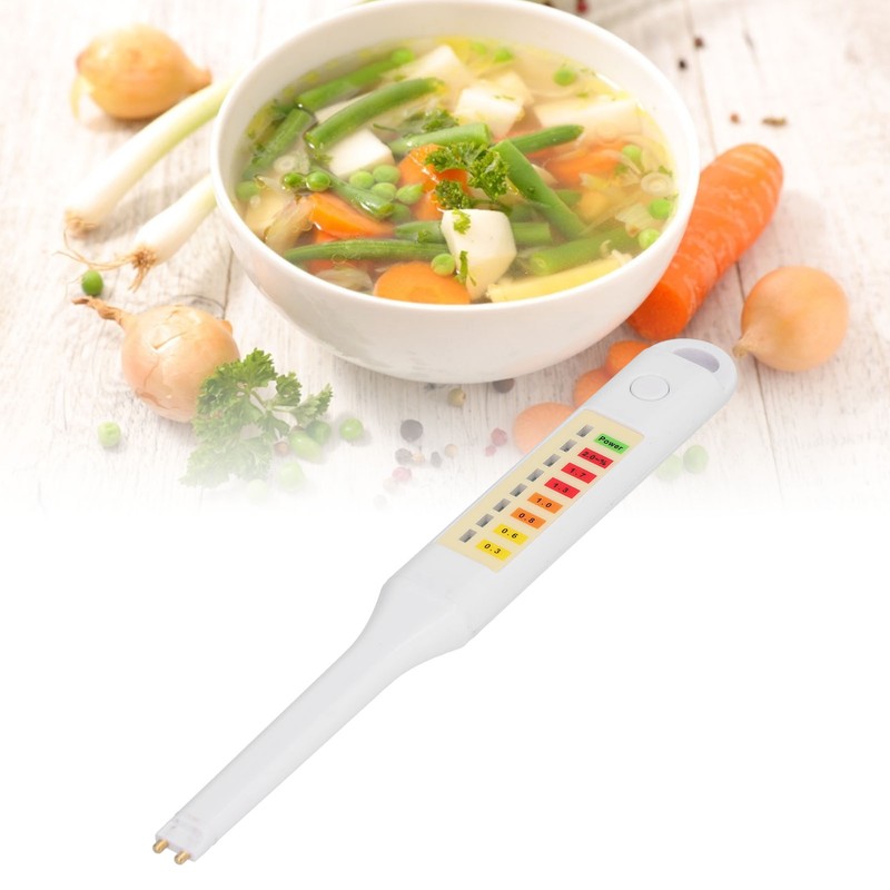 Electronic Salinity Tester PenType Vegetable Soup Saltiness Concentration Test Portable