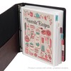 Samsill 8 Tab Recipe Dividers, Recipe Sleeves, Sheet Protector Dividers,