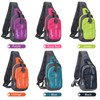 Men Sling Backpack Chest Crossbody Bag Shoulder Bag Travel Sports
