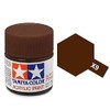 Tamiya Models X-9 Mini Acrylic Paint, Brown