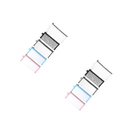 Operitacx 2 Sätze Mesh-federmäppchen Aufbewahrungssack Storage Pockets Behälter Für Klares Federmäppchen Bürobedarf Schreibwarentasche Für Studenten Nylongewebe 5 Stück * 2