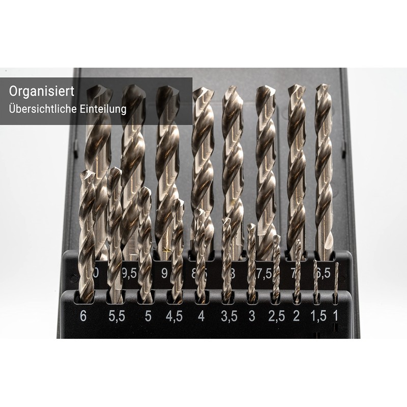 BaerCoil BAER HSSG Spiral Drill Bit Set (0.5 mm Rending)