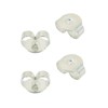 Stud Earring Clasp 925 Silver | 4 Pieces Earring Clasps