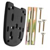 CHILDWEET 1set Motorcycle Rear Luggage Rack Mounting Plate Adapter with