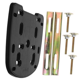 CHILDWEET 1set Motorcycle Rear Luggage Rack Mounting Plate Adapter with Screws Base Plate for to Various Motorcycle Rear Boxes Fit for Enhanced Cargo Stability