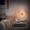Oarencol Bedside Table Lamp Turtle Sea House Flower Nightstand Lamp
