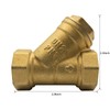 Y Strainer 3/4 Brass Sediment Filter Attachment Water Filter with