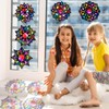 FunCharm 36 Sets Mandala Suncatcher Craft Kit for Kids, Window