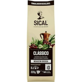 Sical Classico Coarse Ground Coffee - 220 grams / 7.7oz - For French Press