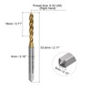 uxcell Spiral Flute Thread Taps, 6-32 UNC 2B Screw Threading