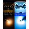 KATUR T10 W5W LED Bombilla 194 168 Azul Hielo 30