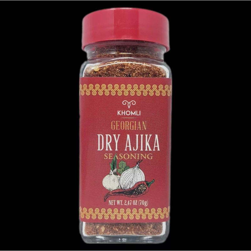 Khomli Dry Ajika Georgian Dry Seasoning 2.46oz Khomli Same Ingredients
