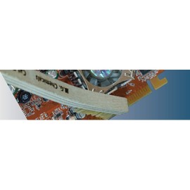 MG Chemicals - 852 Non-Abrasive Cleaning Brush with 7-3/4" Wood Handle, Hog Hair Bristles, 1-3/8" Length x 7/16" Width