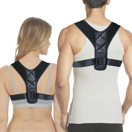 Boolavard Posture Corrector for Women Men, Back Support, Comfortable Posture Trainer for Spinal Alignment and Posture Support, Adjustable Back Smoother (L-XL)