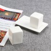 Gaolinci White Porcelain Salt & Pepper Shakers, Salt Shaker Set