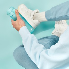 ion8 Leak-Proof Slim Water Bottle, BPA-Free, Sonic Blue, 500 ml