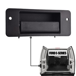 unikpas Exterior Door Handle Compatible for Ford E150 E250 E350 Superduty 1992-2014 Rear Left Cargo Door&Passenger Side Left 40% Hinged Door Replace Handle 6C2Z1543401AA