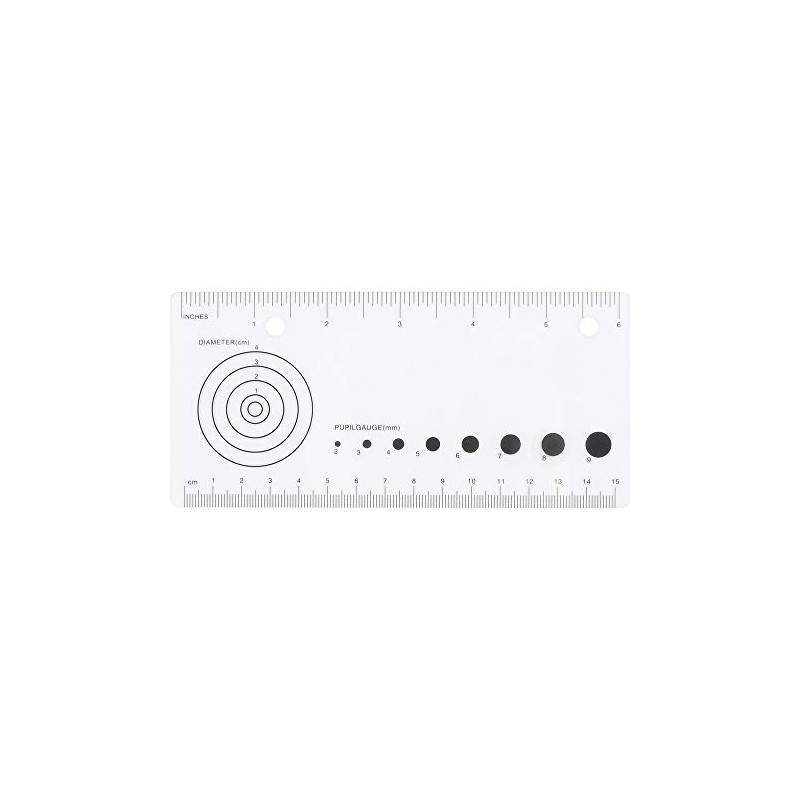 VAXATO Wound Measurement Tools Wound Measuring Ruler Medical Ruler Wound