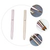 Ipetboom 4pcs Lip Brush Cover Dual-headed Makeup Applicator for Lipstick