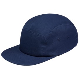 Pembroke® 5 Panel Cap, Jockey Cap, Baseball Cap, 100% Cotton, Adjustable Size, Navy, navy