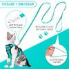 Cat Harness with Lead, Escape Proof Cat Lead Set, Adjustable,
