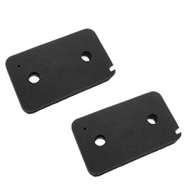 vhbw Set of 2 Filter Foam Filters Suitable for Miele 111 T8812C, 90 PT5135C, PT5135C Duo Star, T7850WP Tumble Dryer Replacement Filter Set