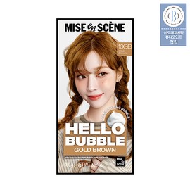 Mise-en-scène [Bargain Special] Mise en Scène New Hello Bubble 100g Gold Brown / [득템특가] 미쟝센 뉴 헬로버블 100g 10GB 골드브라운