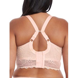 Elomi Women's Plus Size Charley Longline Underwire Bralette, Ballet Pink, 36G