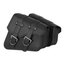 TCMT Motorcycle Saddle Bags Side Tool Bag Luggage Fits Harley Sportster XL883 XL1200
