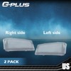 G-PLUS Front Headlight Lens Cover Compatible with 2003-2006 Chevy Silverado,