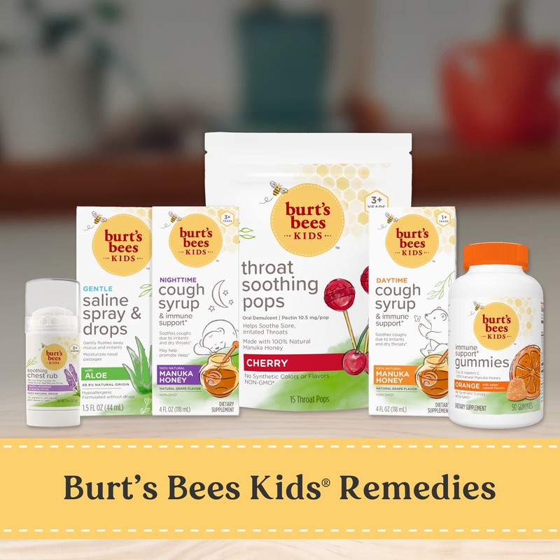 Burt's Bees Kids Chest Rub Stick, Coconut Oil, Shea Butter