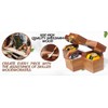 AB Handicrafts MOM's BEST GIFT - Wooden Watch Box Organizer