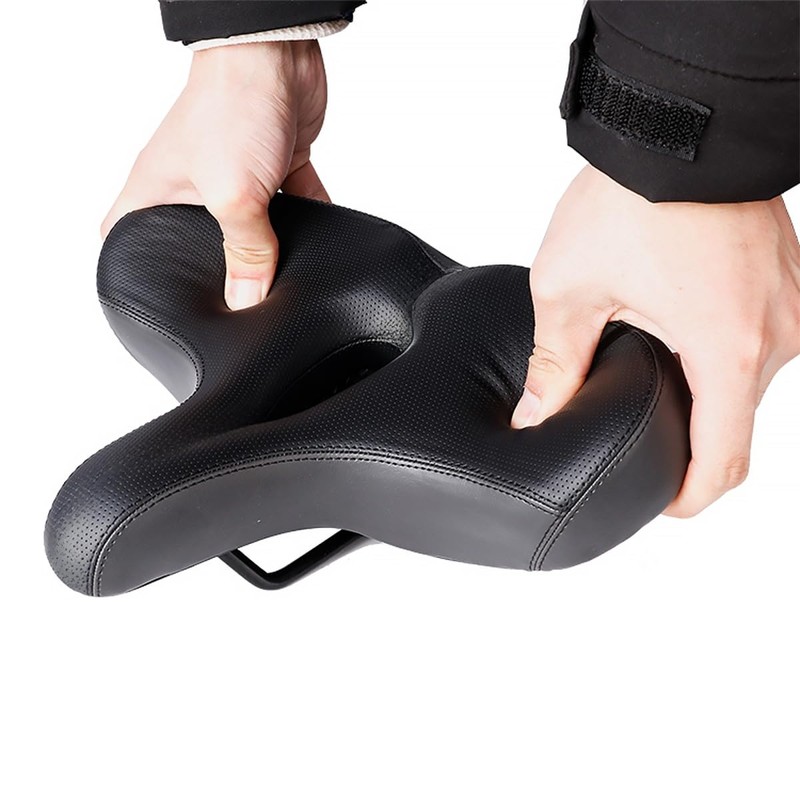 MidGard Bicycle Saddle Breathable with Extra Wide and Padded Bicycle