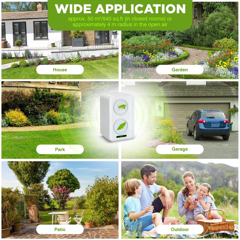 ISOTRONIC Wasp and Moth Protection with Ultrasound and Alternating Frequency