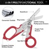 Trauma Shears Raptor Rescue Emergency Shears with Strap Cutter and
