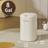 MRBIN Metal Motion Sensor Adsorption Diaper Pail Refills with Lid,