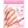 EBANKU Poly Gel Slip Solution Kit - 75ml Anti-Stick Nail