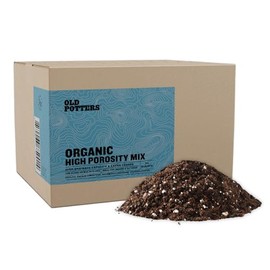 Old Potters High Porosity Soil Mix, Enhanced with Peat Moss and Perlite, Perfect for Smaller Pots, Cactus & Succulents - Promotes Drainage and Aeration, 24 Quarts.